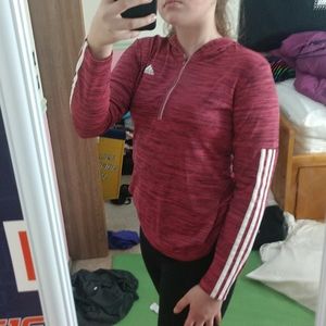 Addias zip up long sleeve